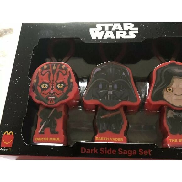 2019 McDonalds STAR WARS Rise of Skywalker Toys DARK SIDE SAGA Promo Set - Picture 2 of 5